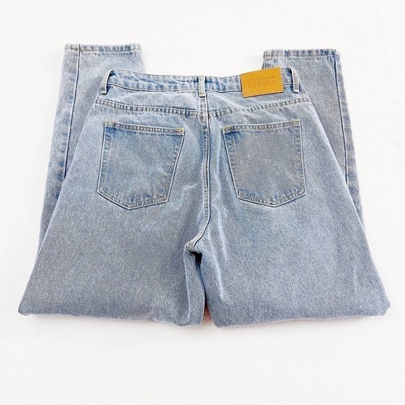 Princess Polly Light Wash Denim Jeans SZ8 - Picture 8 of 8